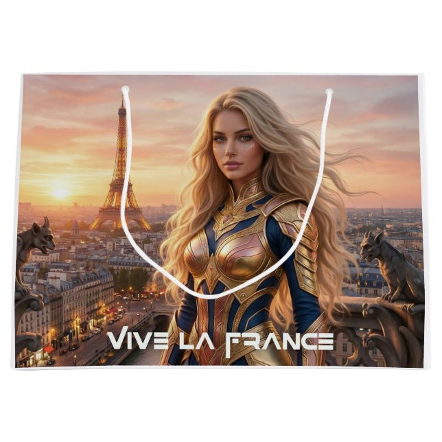FRANKREICH - PARIS GROßE GESCHENKTÜTE (Vorderseite)