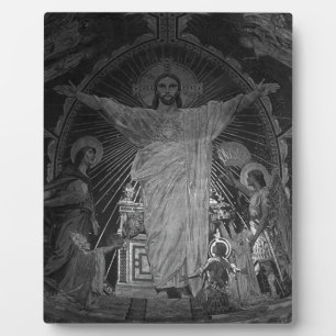 Frankreich Paris Hauptmosaik Heiliges Herz Jesu 19 Fotoplatte