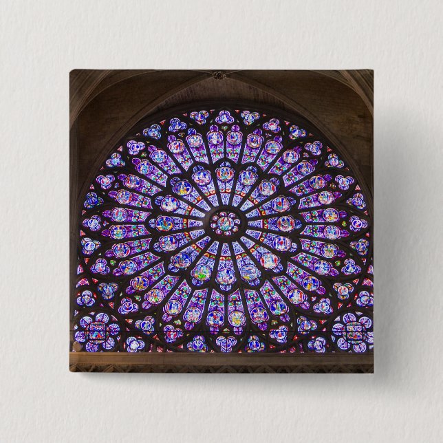 Frankreich, Paris. Innenausstattung Button (Vorderseite)