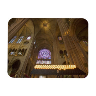Frankreich, Paris. Innenraum der Kathedrale Notre  Magnet