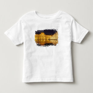 Frankreich, Paris, Louvre-Museum bei Nacht. Kleinkind T-shirt