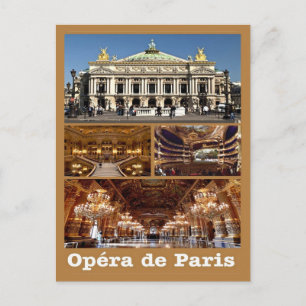 Frankreich - Paris - Opéra de Paris - Mosaik - Postkarte