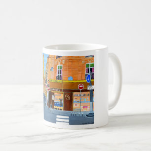 Frankreich, Paris, Rue Dominique Kaffeetasse