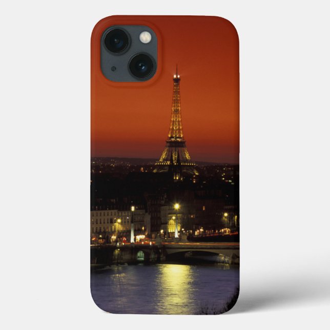 Frankreich, Paris Sunset view of Eiffel Tower and Case-Mate iPhone Hülle (Rückseite)
