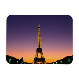 Frankreich, Paris, Tour Eiffel bei Sonnenuntergang Magnet