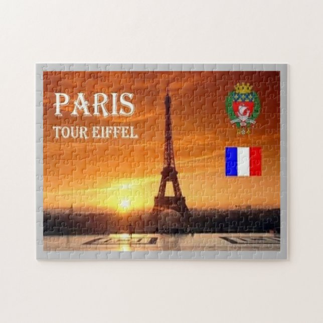 Frankreich - Paris - Tour Eiffel - Jigsaw Puzzle (Horizontal)