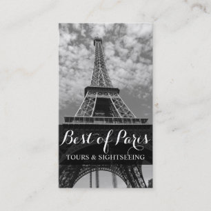 Frankreich Paris Touristenkoordinator Reiseagent Visitenkarte
