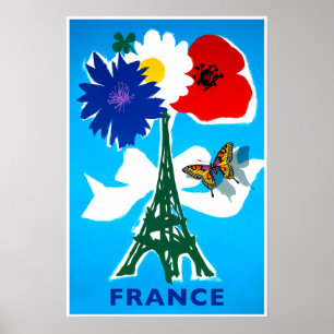Frankreich Plakat 