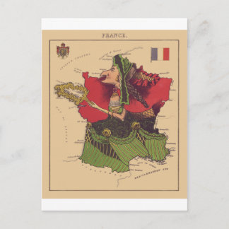 Frankreich Postkarte