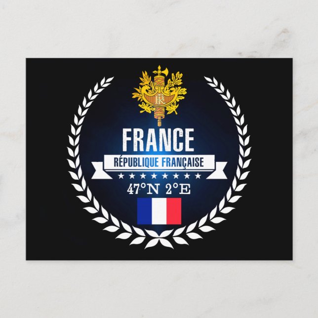 Frankreich Postkarte (Vorderseite)
