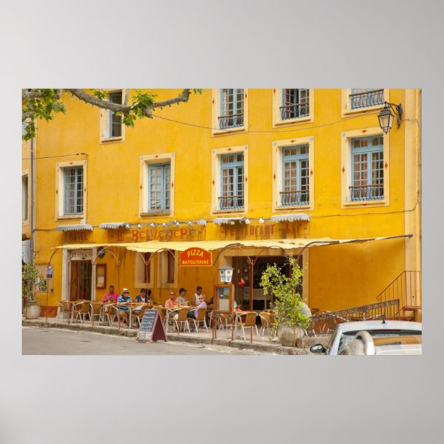 Frankreich, Provence, Moustiers-Ste-Marie. Gutschr Poster (Vorne)