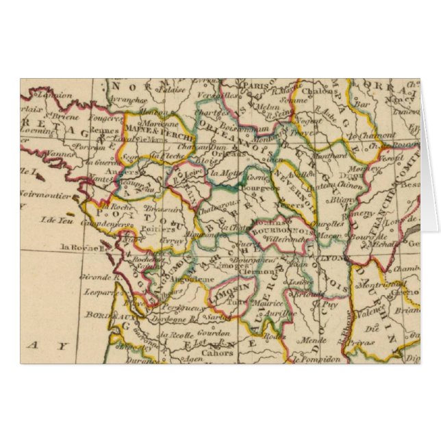 Frankreich, Provinzen (Vorderseite (Horizontal))