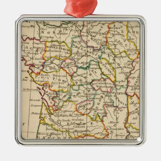 Frankreich, Provinzen Ornament Aus Metall (Vorne)