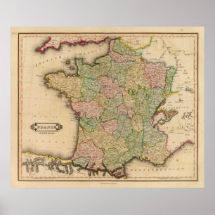 Frankreich, Provinzen Poster