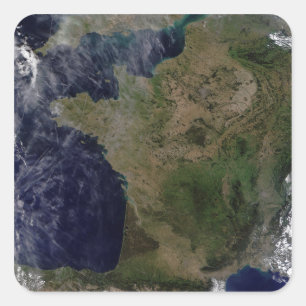 Frankreich Quadratischer Aufkleber