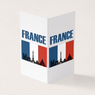 Frankreich Reise - Pariser Stadtsilhouette Französ