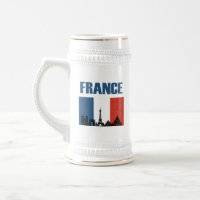 Frankreich Reisen - Paris City Skyline Französisch