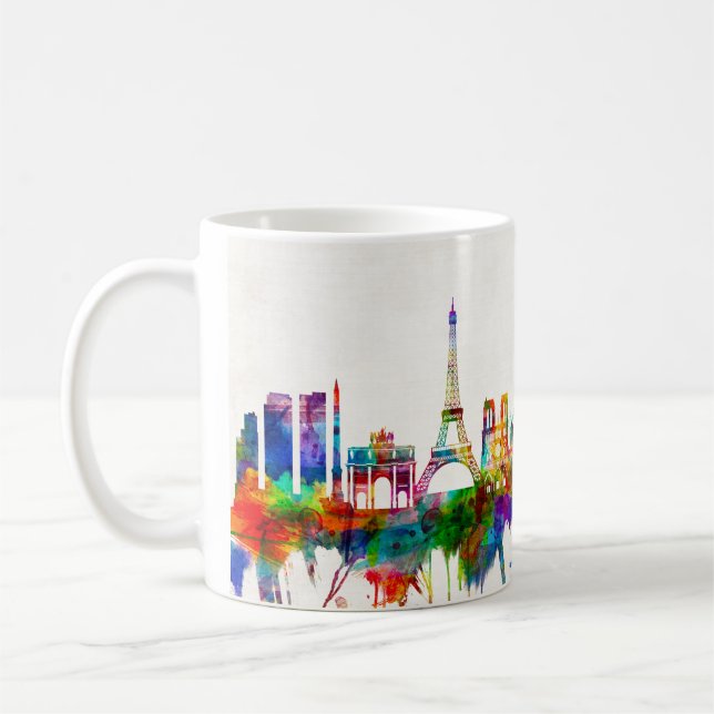Frankreich - Skyline Kaffeetasse (Links)
