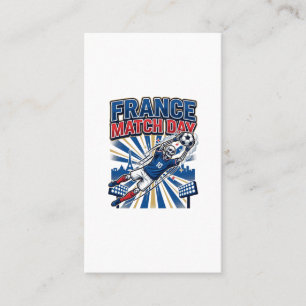 Frankreich Spieltag Skelett Stürmer Nationen High  Visitenkarte