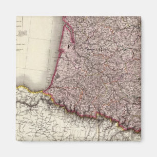 Frankreich Südwest Magnet