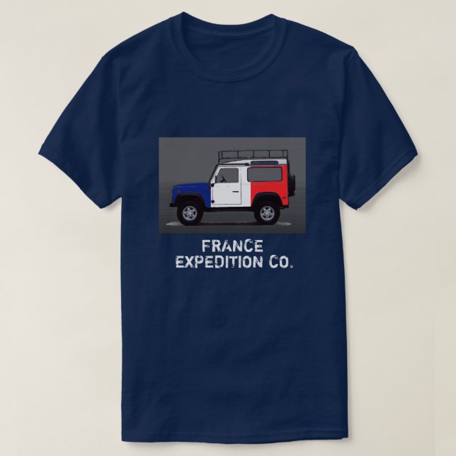 FRANKREICH T-Shirt (Design vorne)