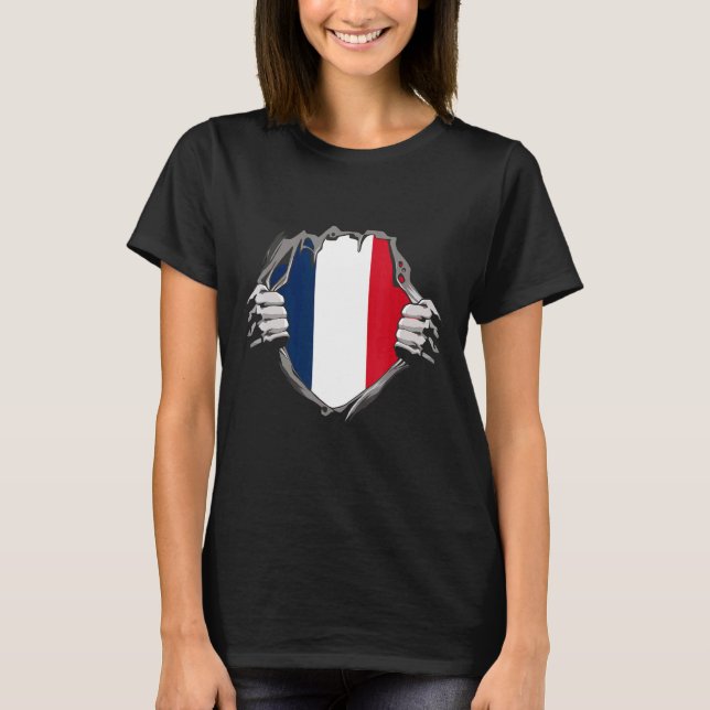 Frankreich T-Shirt (Vorderseite)