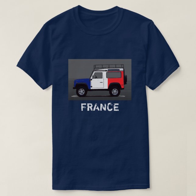FRANKREICH T-Shirt (Design vorne)