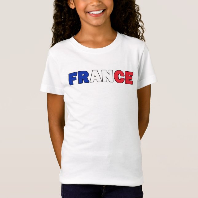 Frankreich T-Shirt (Vorderseite)