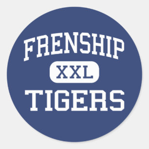 Frankreich - Tiger - Junior - Wolfforth Texas Runder Aufkleber