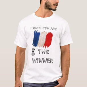 Frankreich-Trikolore-Meister-Französische-Flagge-D T-Shirt