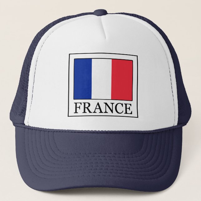 Frankreich Truckerkappe (Vorderseite)