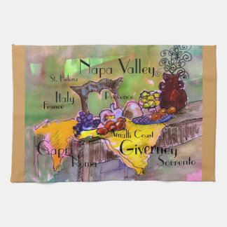 Frankreich- und Italien-Küchenwäschen, Tee-Tuch Küchentuch