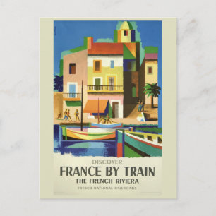 FRANKREICH Vintage Reise Postkarte