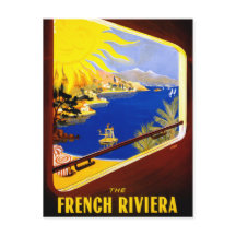 Frankreich Vintage Reiseposter Restauriert