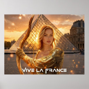 FRANKREICH - VIVE LA FRANCE POSTER
