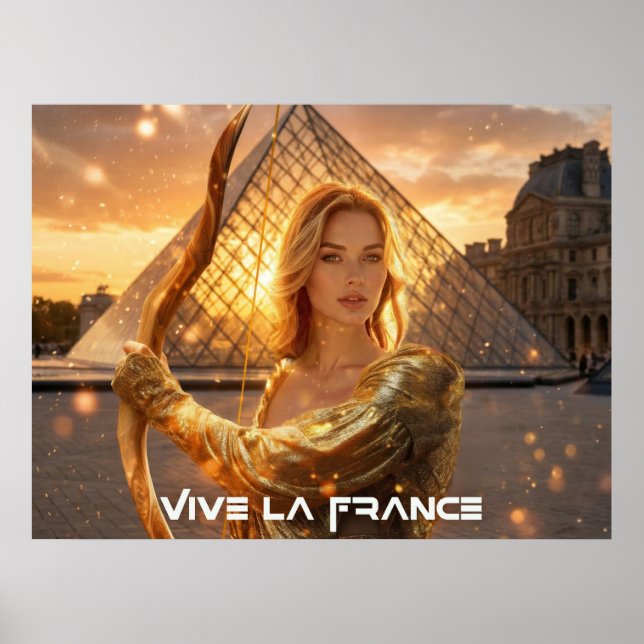 FRANKREICH - VIVE LA FRANCE POSTER (Vorne)