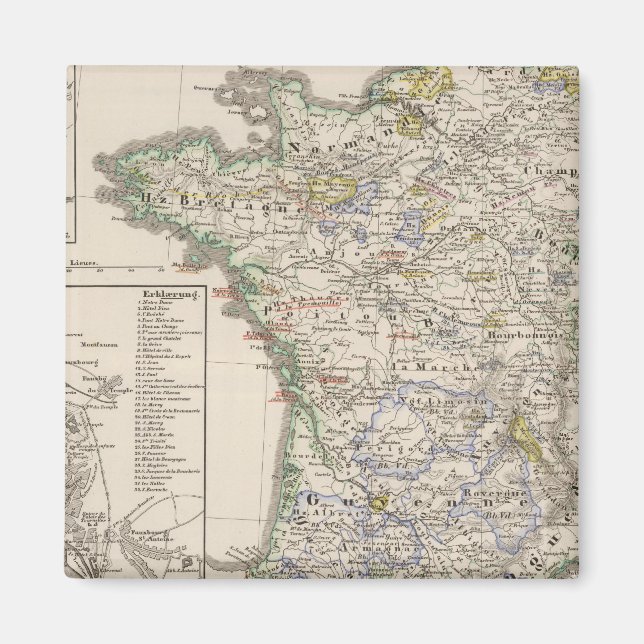 Frankreich von 1461 bis 1610 magnet (Vorne)