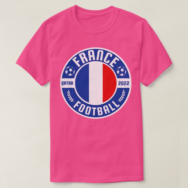 Frankreich Weltmeisterschaft 7 T-Shirt (Design vorne)