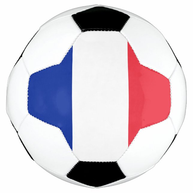 Frankreichflagge Fußball (Vorderseite)