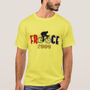 Frankreichgelbes Trikot 2009, das T für Radfahrer T-Shirt