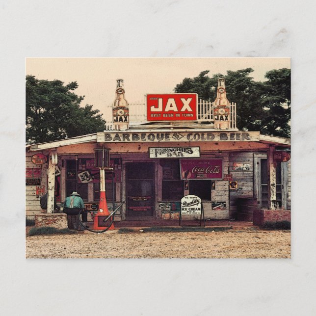 Frankreichs Bar Postkarte (Vorderseite)