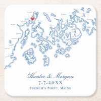 Frankreichs Point Stockton Springs Maine Map Weddi