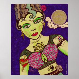 "Franky Puppe " Poster