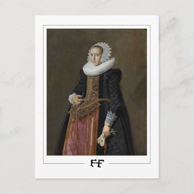 Frans Hals #106 - Fine Art Postcard Postkarte (Vorderseite)