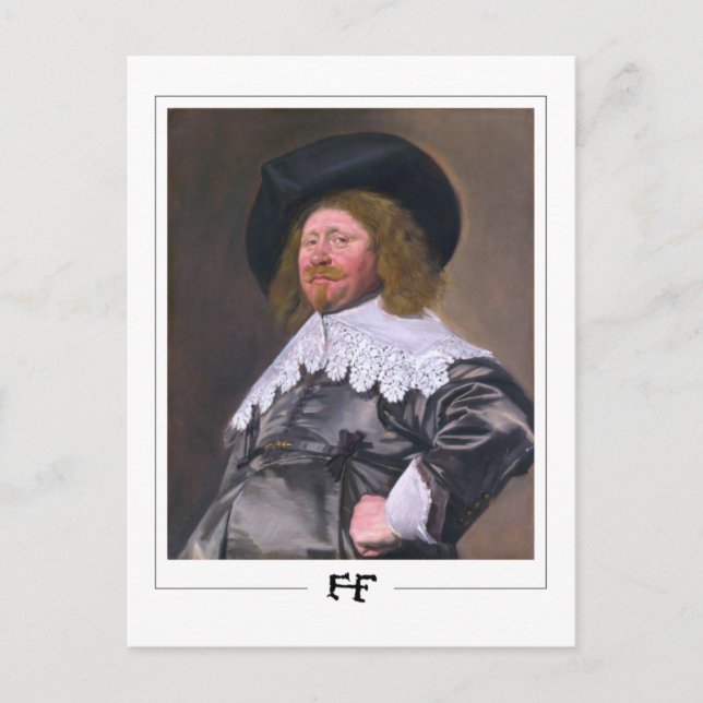 Frans Hals #169 - Fine Art Postcard Postkarte (Vorderseite)
