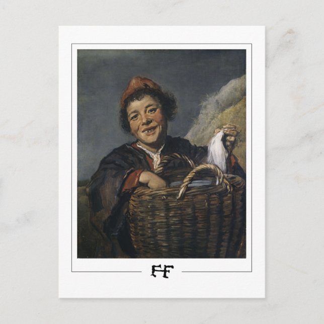 Frans Hals #171 - Fine Art Postcard Postkarte (Vorderseite)
