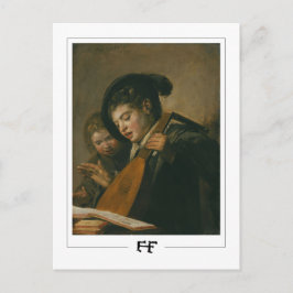 Frans Hals #216 - Fine Art Postcard Postkarte