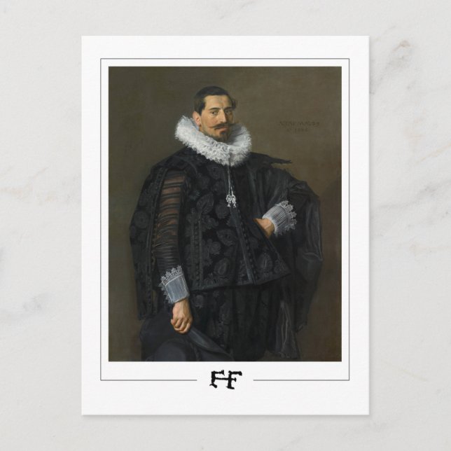 Frans Hals #222 - Fine Art Postcard Postkarte (Vorderseite)