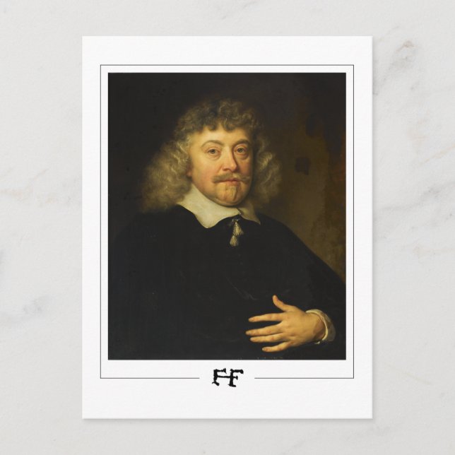 Frans Hals #247 - Fine Art Postcard Postkarte (Vorderseite)
