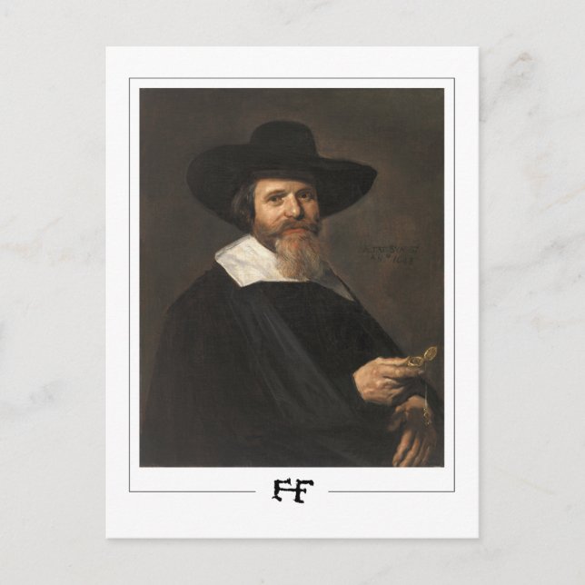 Frans Hals #250 - Fine Art Postcard Postkarte (Vorderseite)